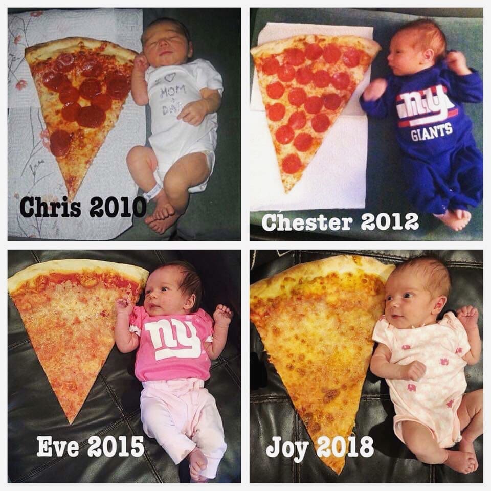 Bennys pizza size comparison