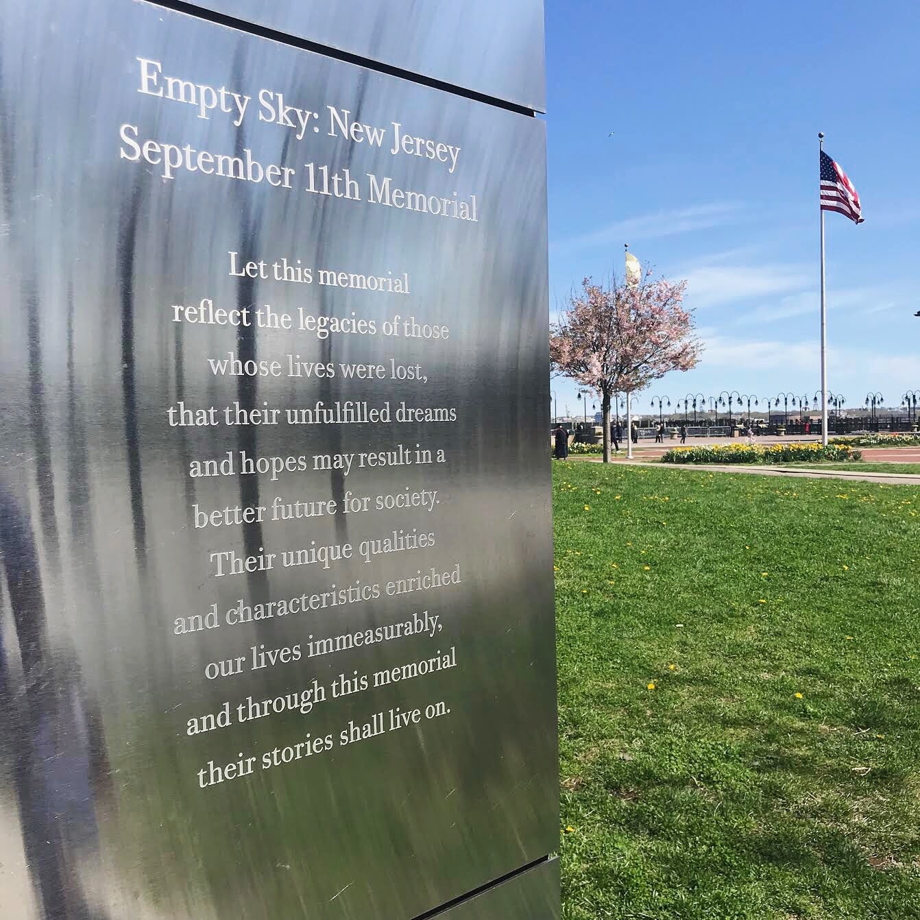 empty sky memorial jersey city