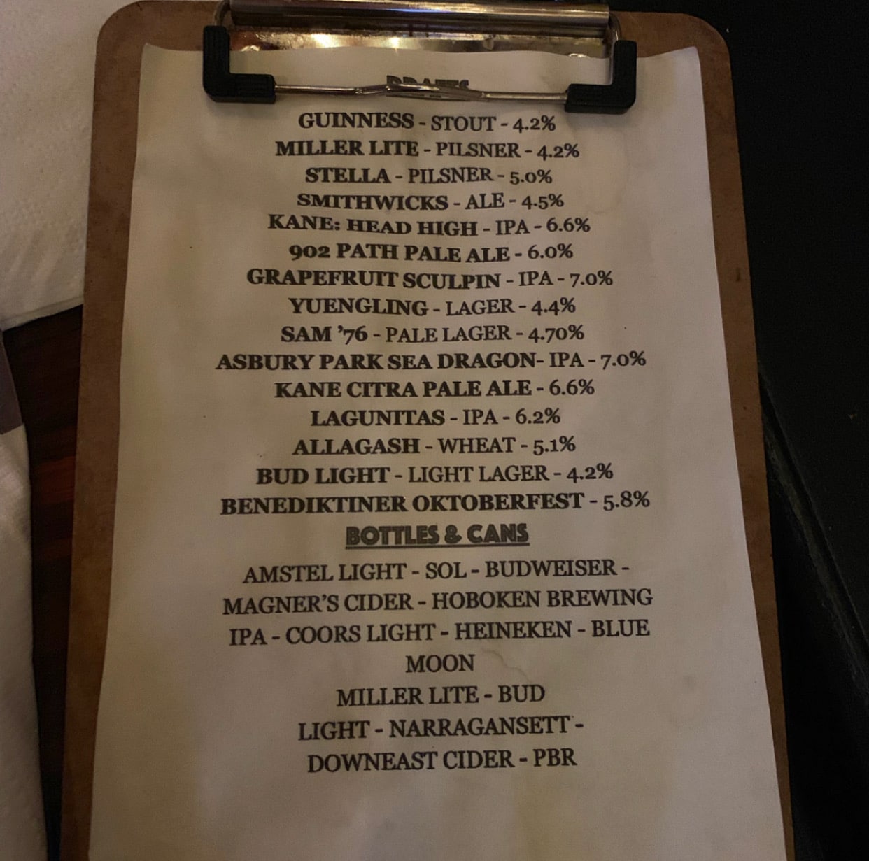 finnegans pub hoboken