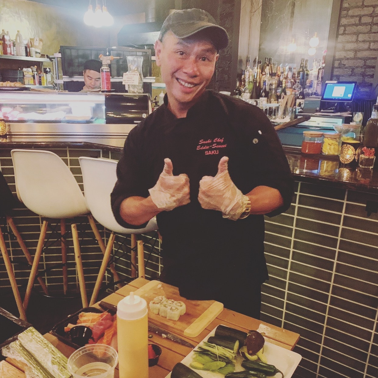 sushi making instructor