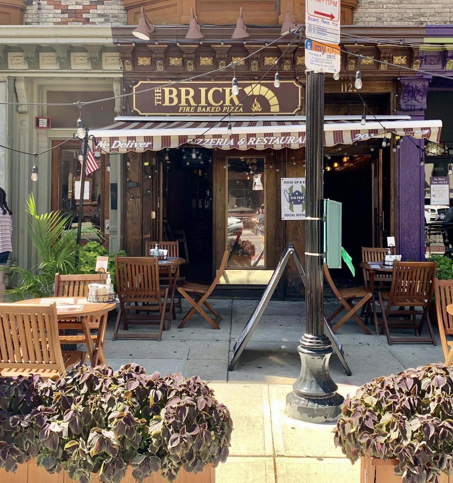 the brick pizzeria hoboken